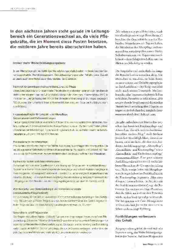 Vorschauseite 3: Aufstiegschancen garantiert