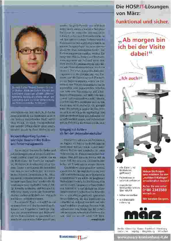 Vorschauseite 2: Systemisches und ganzheitliches Fehlermanagement in der Medizin