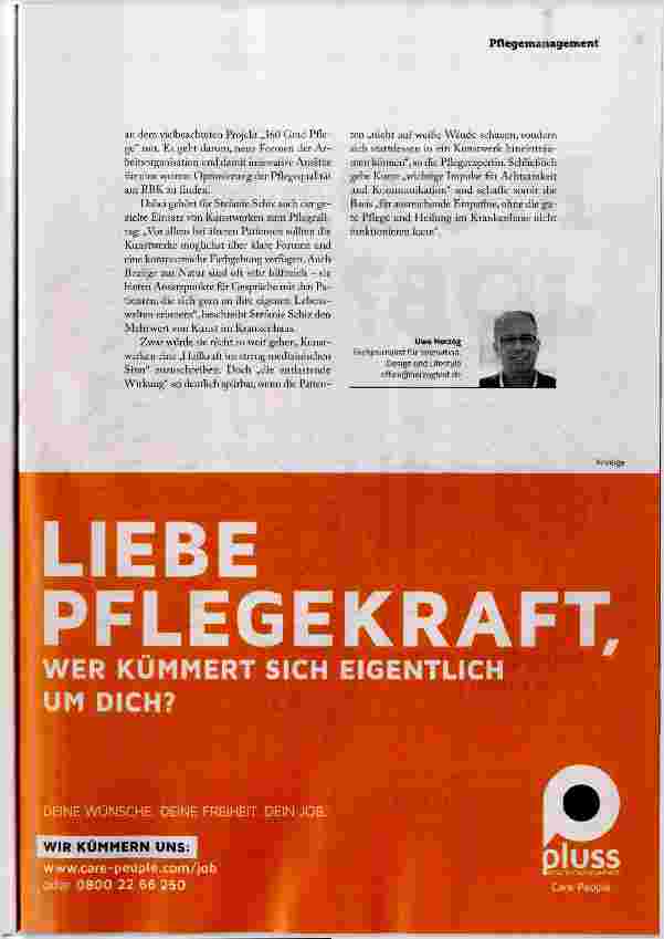 Vorschauseite 3: EIN WICHTIGER BEITRAG FÜRS WOHLBEFINDEN