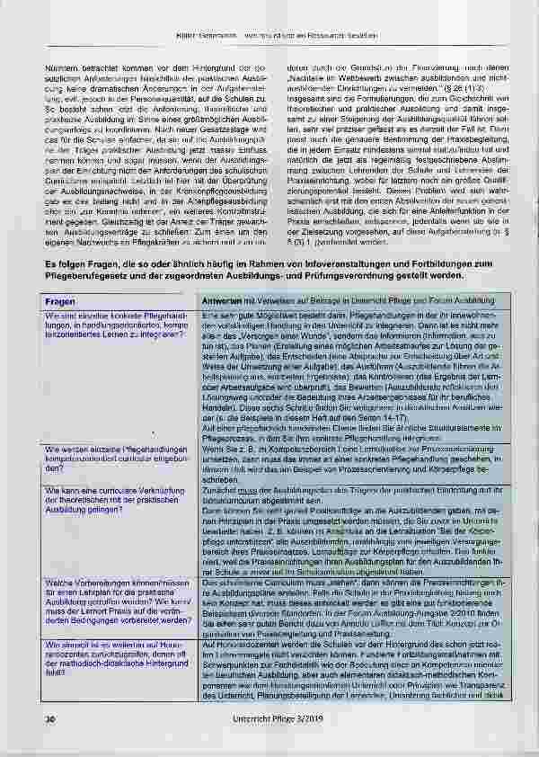 Vorschauseite 5: Generalistik: Was neu ist und wo Ressourcen bestehen