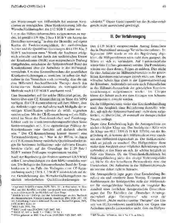 Vorschauseite 2: Keine präventiven Hilfsmittel im Hilfsmittelverzeichnis der gesetzlichen Krankenversicherungen bzw. was nutzt die CE-Kennzeichnung im Sinne des MPG?