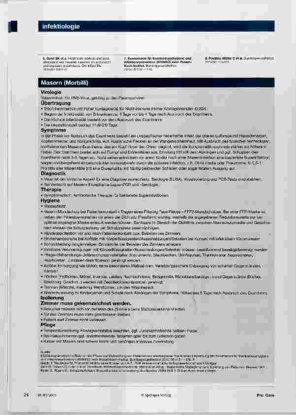 Vorschauseite 3: Masernausbrüche in Österreich und Deutschland: Impfmüdigkeit gefährdet auch Krankenhausmitarbeiter