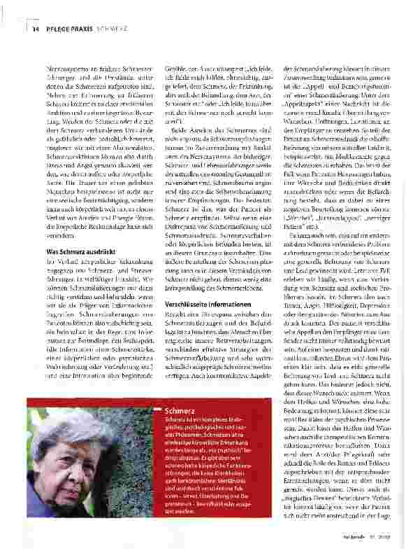 Vorschauseite 2: Schmerz und Psyche im therapeutischen Prozess