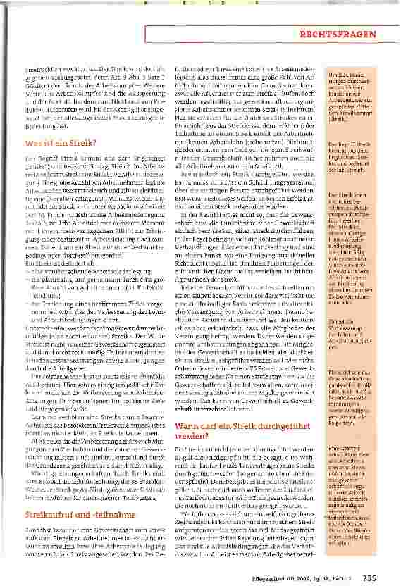 Vorschauseite 2: Arbeitskampfmittel der Arbeitnehmer