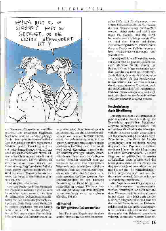 Vorschauseite 4: Sinn + Unsinn von Pflegediagnosen Pflegediagnosen zwischen Wissenschaft, Management und Praxis - Kongressbericht