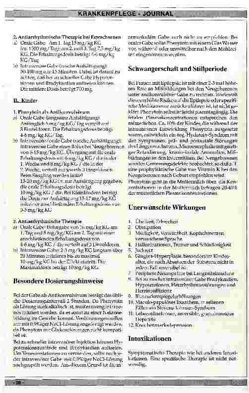Vorschauseite 2: Pharmakologie - Phenytion