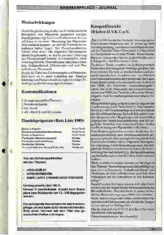Vorschauseite 3: Pharmakologie - Phenytion