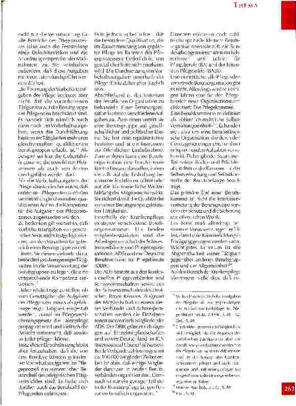 Vorschauseite 6: Der Professionalisierungsprozeß der Pflegeberufe