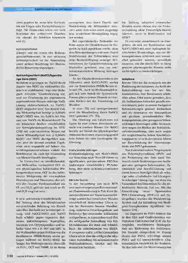 Vorschauseite 5: Auswahl von Wundantiseptika Aktualisierung des Expertenkonsensus 2018