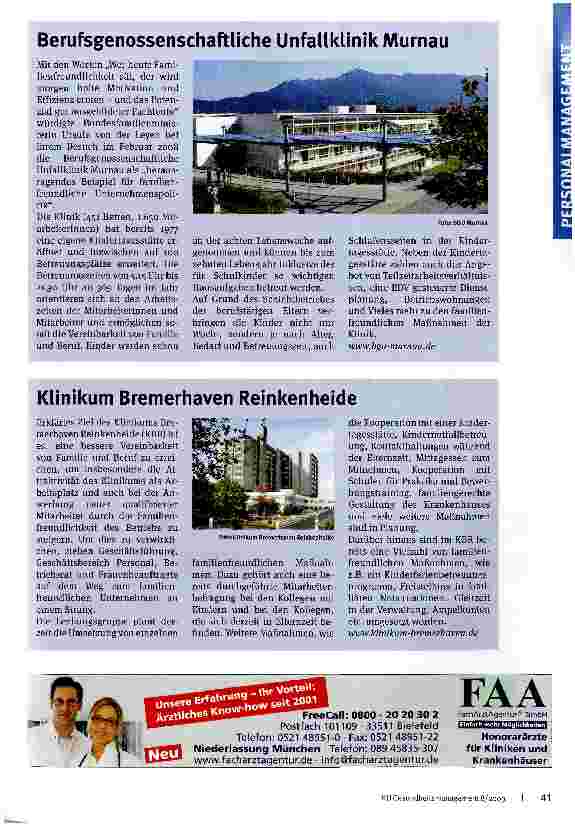 Vorschauseite 2: Imagefaktor: Familienfreundlichkeit