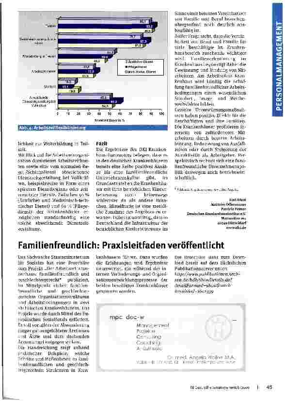 Vorschauseite 6: Imagefaktor: Familienfreundlichkeit