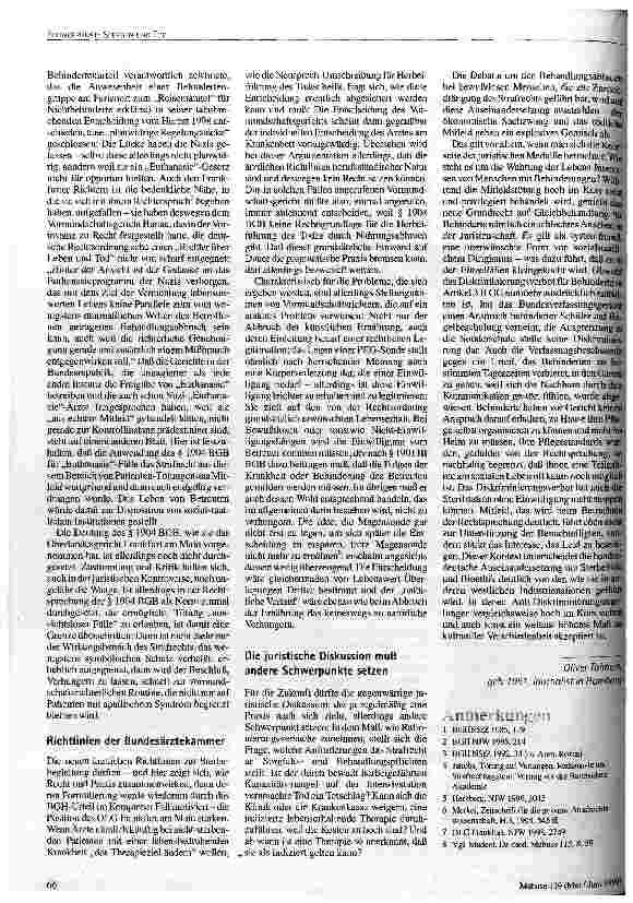 Vorschauseite 3: Tödliches Mitleid Sterbehilfe und Rechtssprechung in der Bundesrepublik
