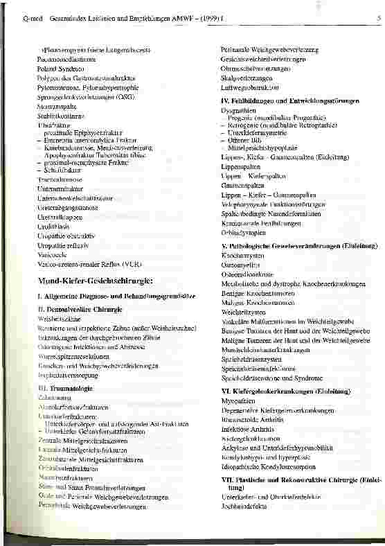 Vorschauseite 3: Gesamtindex Leitlinien und Empfehlungen I