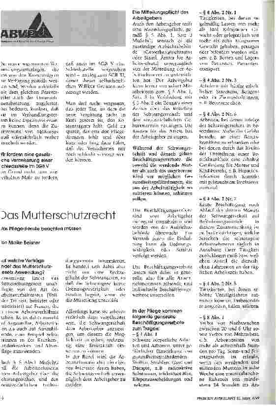 Vorschauseite 2: Das unglaubliche Verhandlungsgebaren der AOK Zur Situation der Vergütungsverhandlungen gem. § 132 a SGB V in Mecklenburg-Vorpommern