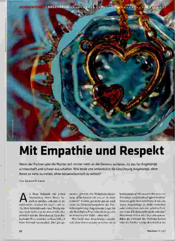 Vorschauseite 1: Mit Empathie und Respekt