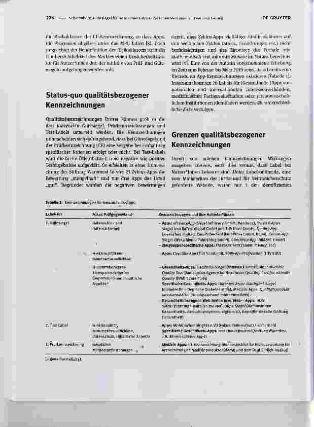 Vorschauseite 2: Gütesiegel für Gesundheits-Apps: Zwischen Vertrauen und Verunsicherung