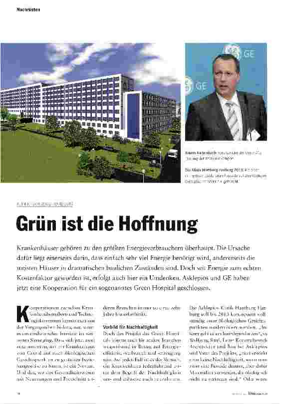 Vorschauseite 1: Grün ist die Hoffnung