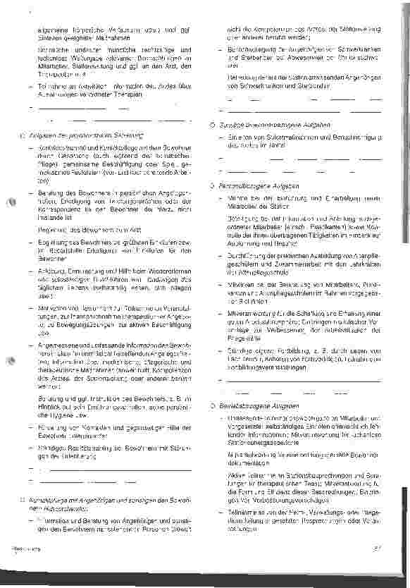 Vorschauseite 3: Aus der Arbeit des Kuratoriums Deutsche Altershilfe Standard-Stellenbeschreibung für Pflegefachkräfte