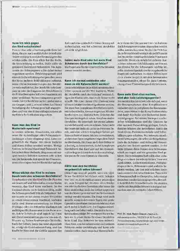 Vorschauseite 4: Fetale Herzfehler