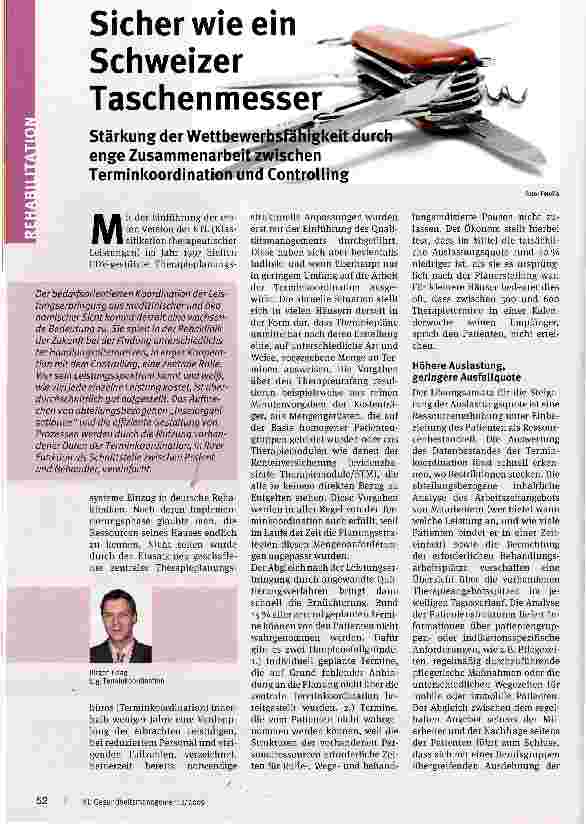 Vorschauseite 1: Sicher wie ein Schweizer Taschenmesser