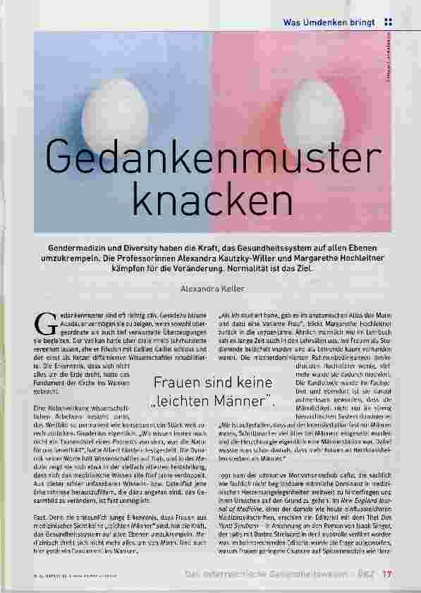 Vorschauseite 1: Gedankenmuster knacken