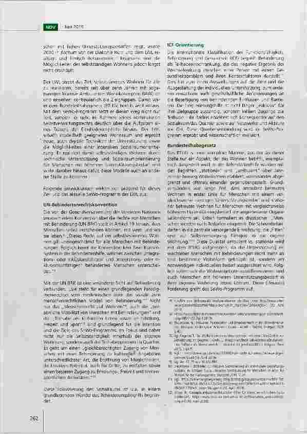 Vorschauseite 2: Selbstständiges und technikunterstütztes Wohnen im Quartier für Menschen mit Behinderungen