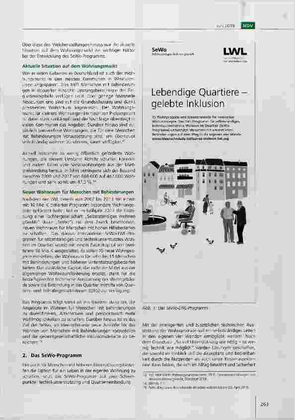 Vorschauseite 3: Selbstständiges und technikunterstütztes Wohnen im Quartier für Menschen mit Behinderungen