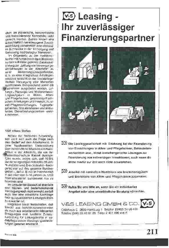 Vorschauseite 2: Leitung von Altenheimen Eine sozial-gerontologisch orientierte Zusatzausbildung