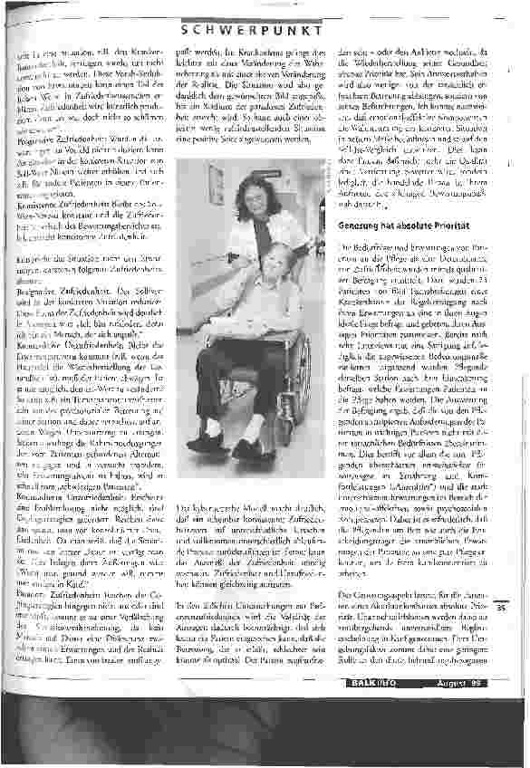 Vorschauseite 2: Messung der Patientenzufriedenheit