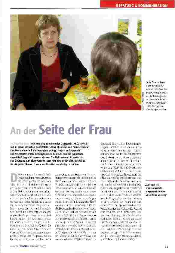 Vorschauseite 1: An der Seite der Frau