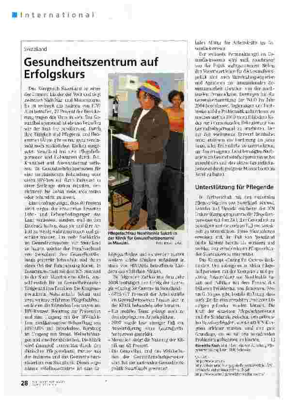 Vorschauseite 3: Zum ersten Mal in Afrika: Krise und Hoffnung