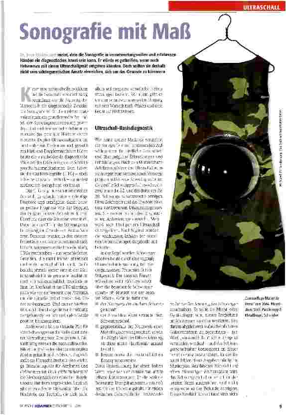 Vorschauseite 1: Sonografie mit Maß
