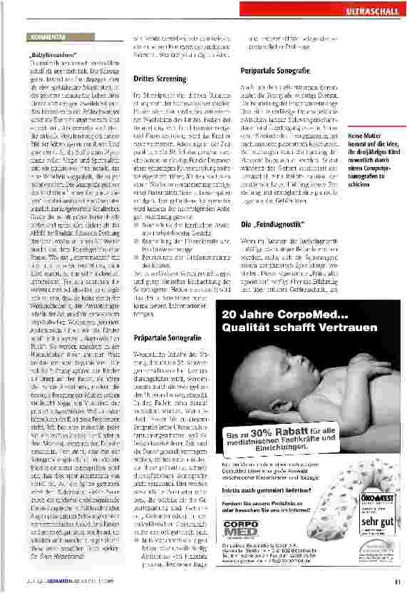 Vorschauseite 3: Sonografie mit Maß