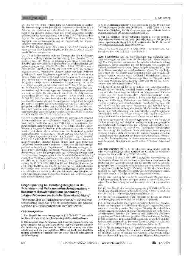 Vorschauseite 4: Stufenaufstieg von Arbeitern des öffentlichen Dienstes - Berücksichtigung von Beschäftigungszeiten