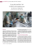 Vorschauseite 1: Intensivmedizin bei COVID-19-Infektionen: Besonderheiten des Managements