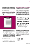 Vorschauseite 2: Das müssen Sie jetzt noch beachten!