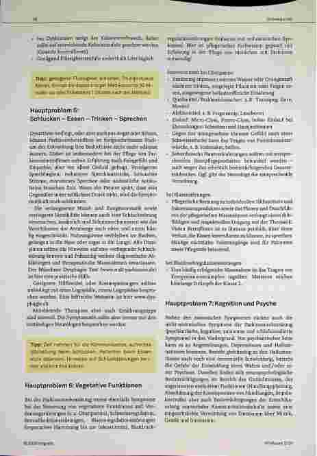 Vorschauseite 5: Erfolg der interdisziplinären Zusammenarbeit bei Morbus Parkinson