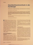 Vorschauseite 1: Geschlechtsunterschiede in der Kardiologie