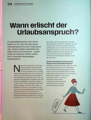 Vorschauseite 1: Wann erlischt der Urlaubsanspruch?