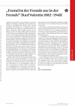Vorschauseite 1: "Fremd ist der Fremde nur in der Fremde" (Karl Valentin 1882-1948)
