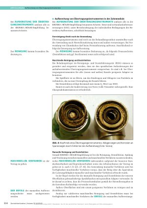 Vorschauseite 3: Empfehlung des Fachausschusses Qualität (74/76: 2025) Übertragungsinstrumente Handund Winkelstücke und Turbinen