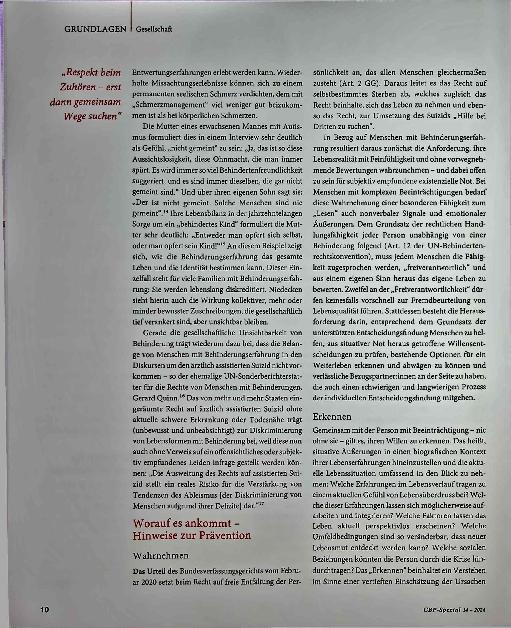 Vorschauseite 4: „Wir sind nicht gemeint“ - bedingungsloses Zuhören als Haltung