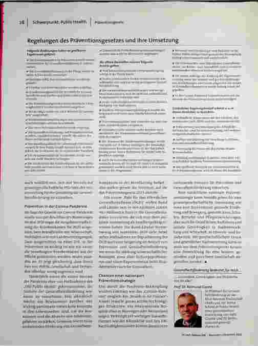 Vorschauseite 3: Nicht mehr als „Projektitis“?