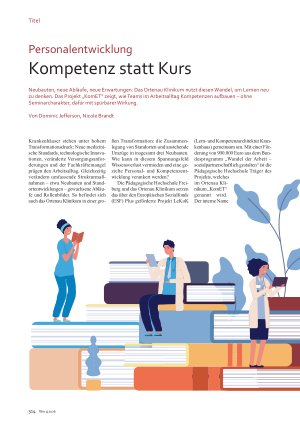 Vorschauseite 1: Personalentwicklung Kompetenz statt Kurs