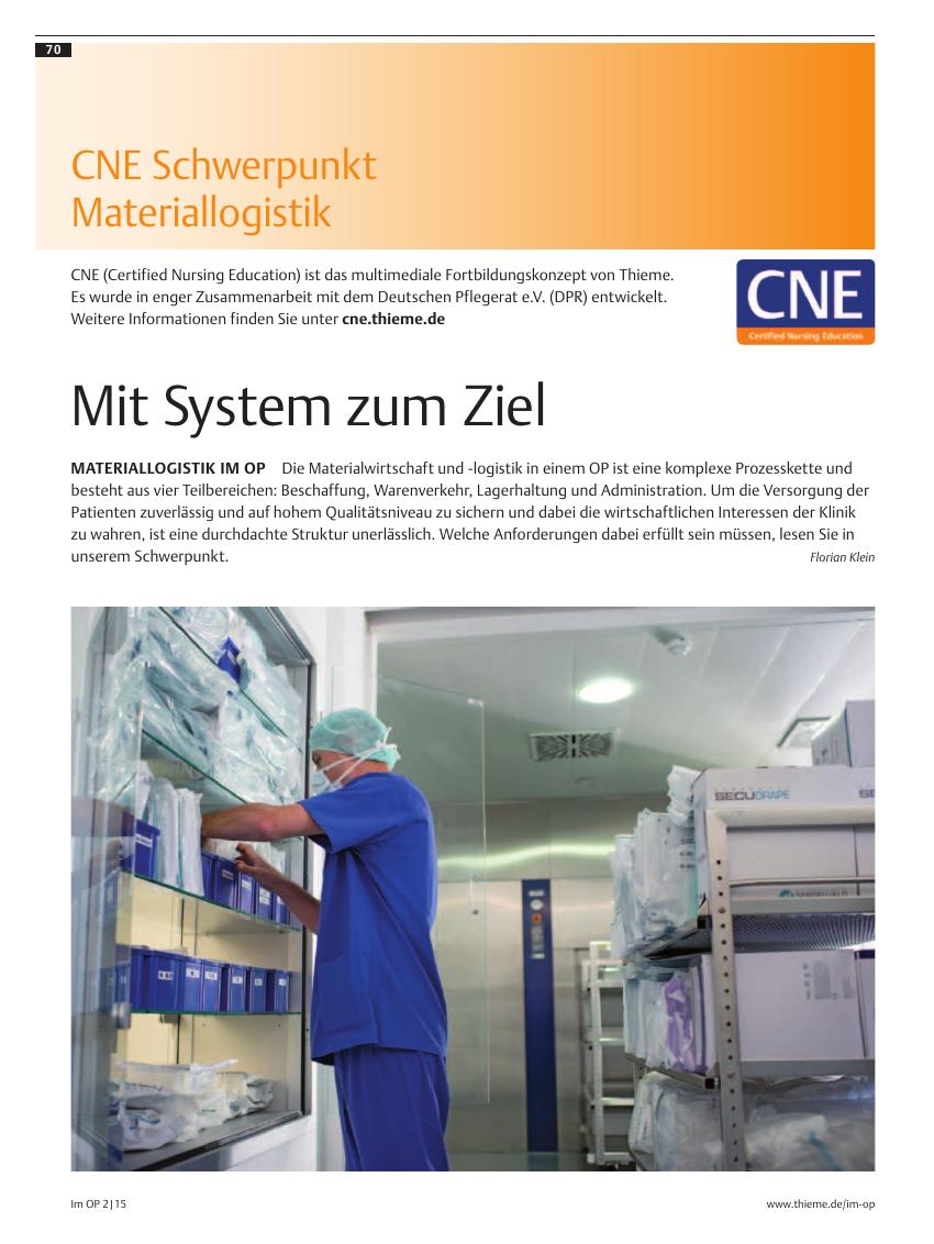 Vorschauseite 1: Mit System zum Ziel