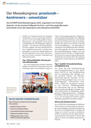 Vorschauseite 1: Der Messekongress: praxisnah – kontrovers – umsetzbar