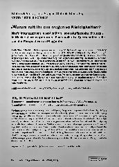 Vorschauseite 1: "Warum ruft ihr uns wegen solcher Kleinigkeiten an?"