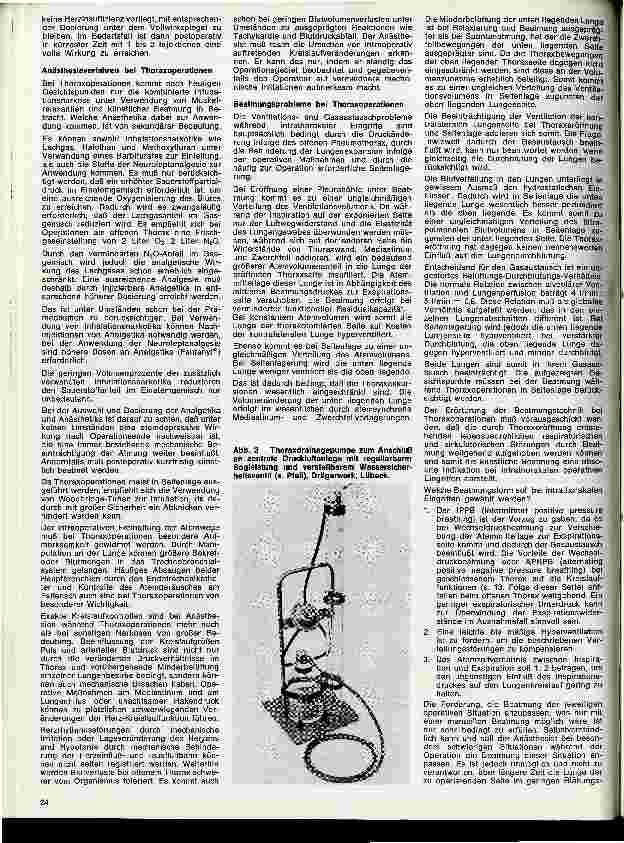 Vorschauseite 3: Einführung in die Anästhesie 16. Folge: Anästhesiologische Probleme bei Thoraxoperationen