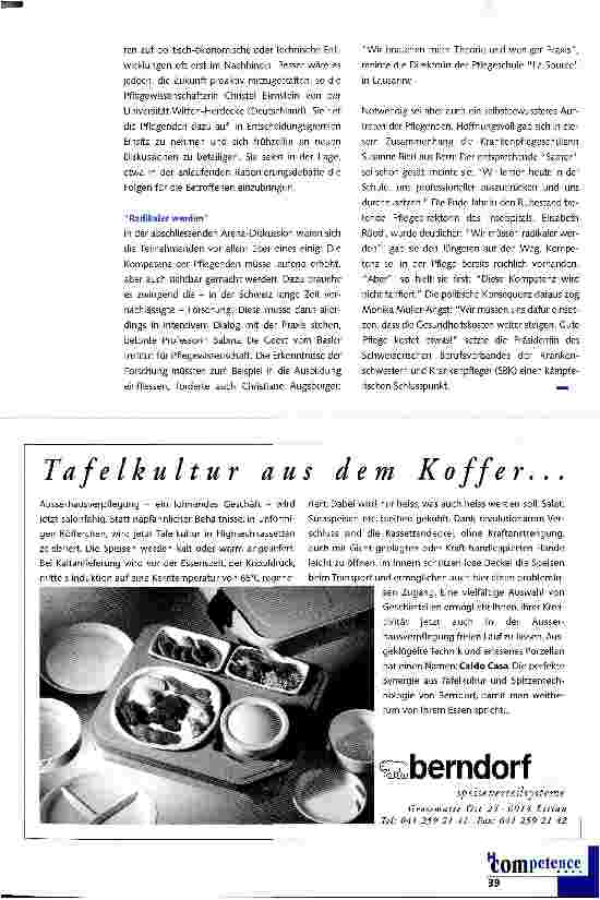 Vorschauseite 3: Krise und Aufbruch in der professionellen Pflege
