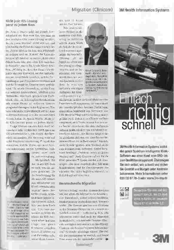 Vorschauseite 2: Auf der Suche nach einem neuen KIS